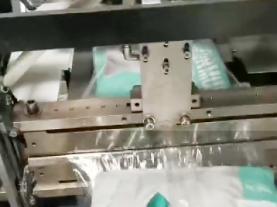 全自動包裝機包裝貓糧作業(yè)現場